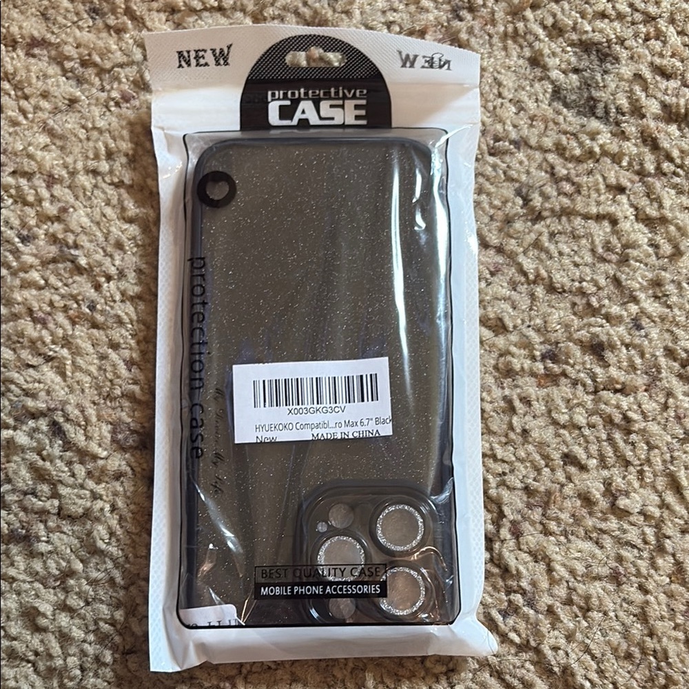 Protective Black Phone Case for iPhone X/XS